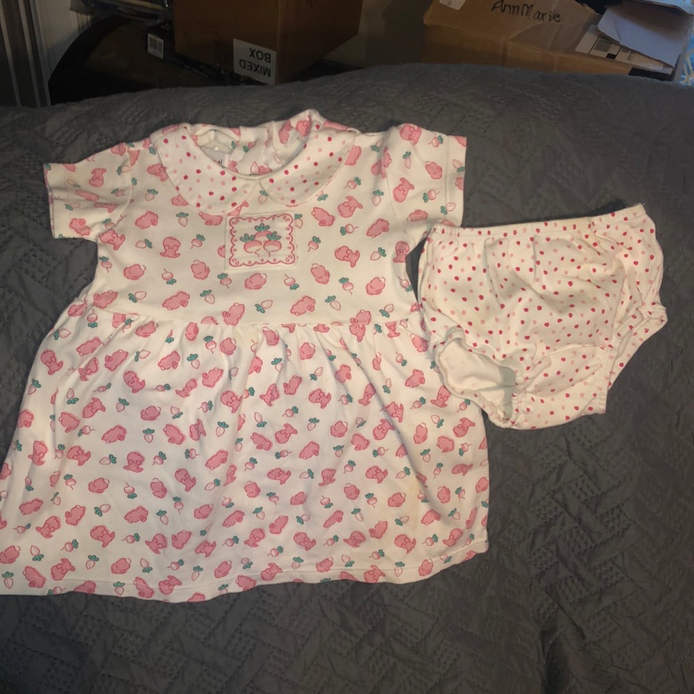 New Potatoes Dress/panty Size 2T